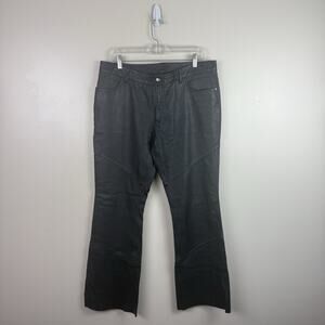 Harley-Davidson Genuine Leather Pants Women’s Size 12 Black Biker